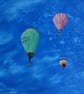Hot Air Balloons Skyscape Original Oil Painting  - Image 5
