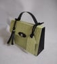 Lime and Liquorice Argyle Embossed Handbag Style Gift Bag  - Image 2