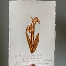 Spring Flowers Snowdrops Copper Foil