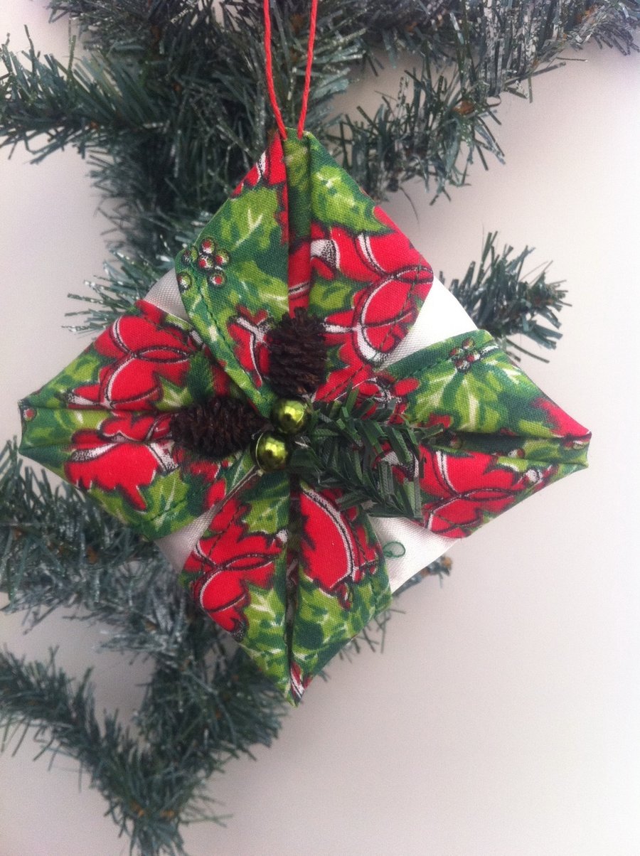 Fabric Christmas Tree Decoration