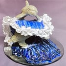 2 Dolphins and a Wave