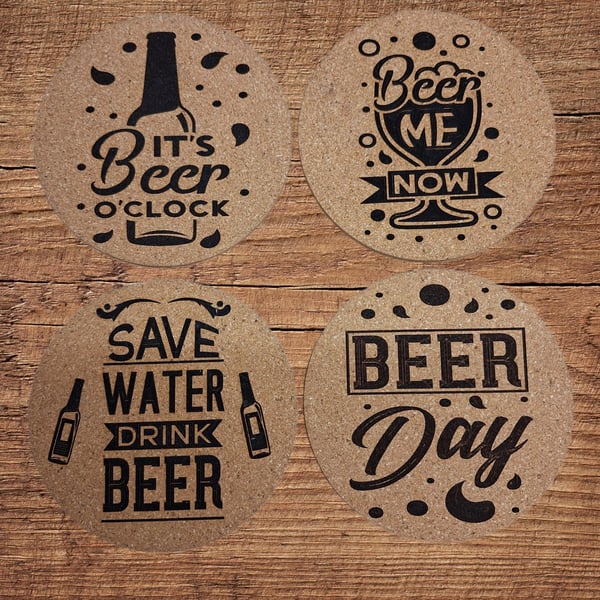 Costers alcohol themed 