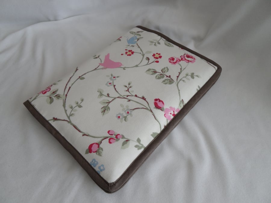 Handmade Fabric A5 Folder (Bird Trail)