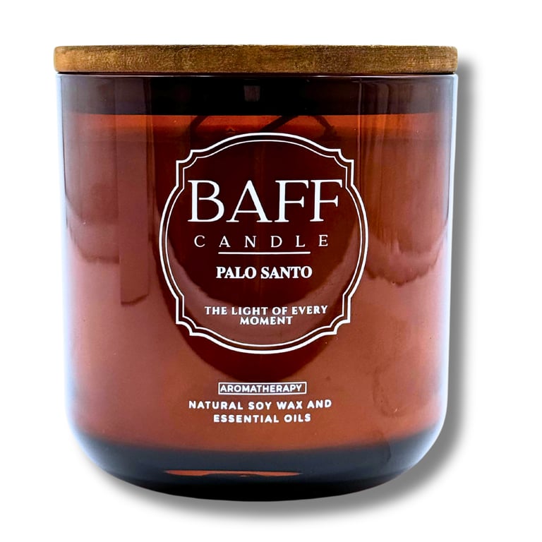 Palo Santo Soy Wax Luxury Candle