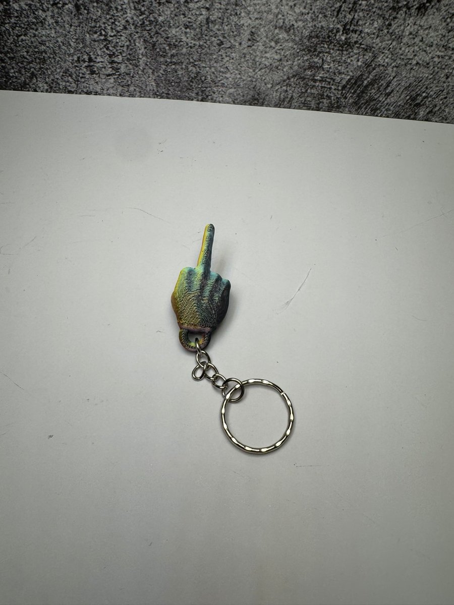 Novelty Hand Gesture Keychain - Any 3 keychains for 5 - See our bundle listing