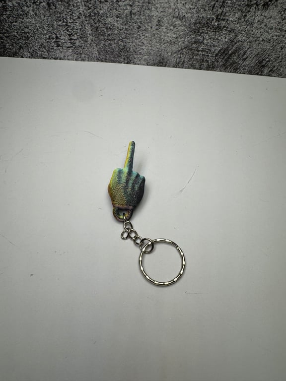 Novelty Hand Gesture Keychain - Any 3 keychains for 5 - See our bundle listing