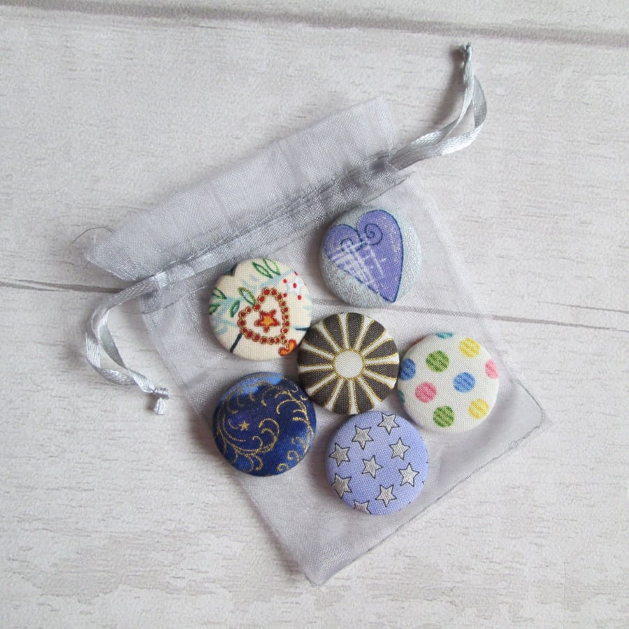 SOLD - Bag of Badges, Pin Badges