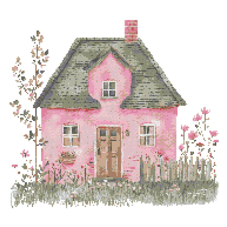 COUNTRY COTTAGE - Cross Stitch Pattern - Cross Stitch Chart