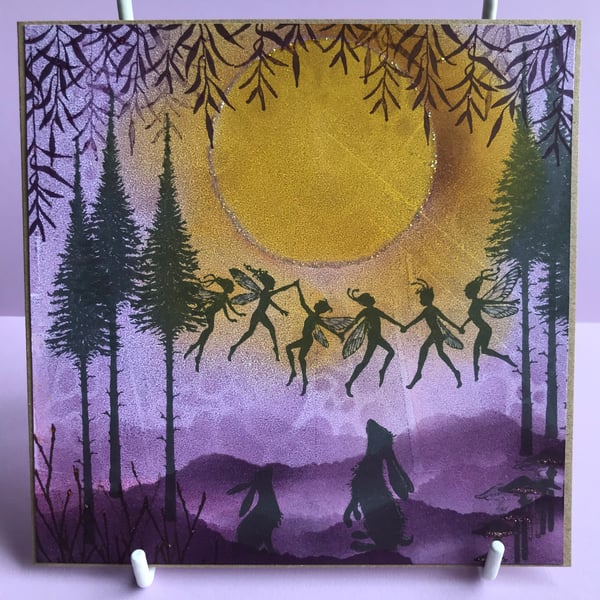 Fairy Ring Greetings Card