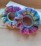 Whimsy Ruffle Crochet Scrunchie