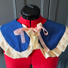 Reversible Detachable Collar – Handmade from Vintage Fabrics