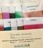 Metallic Sparkling Fine Embroidery Thread Packs - Three Options - Image 5