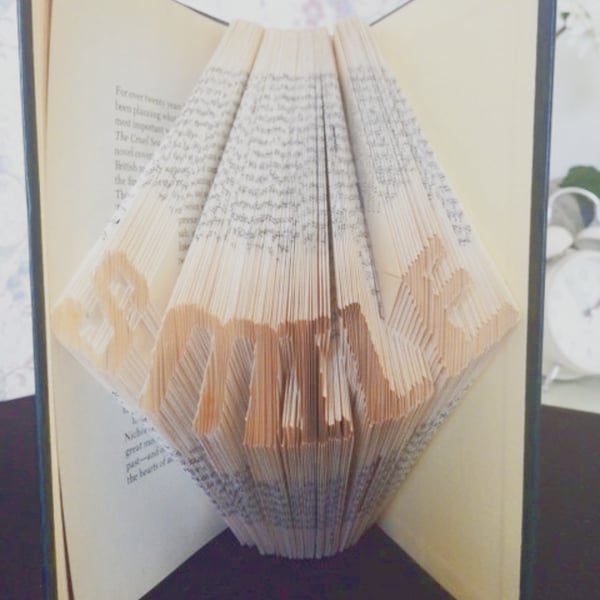SMILE MMF book folding pattern - EMAILED PDF PATTERN