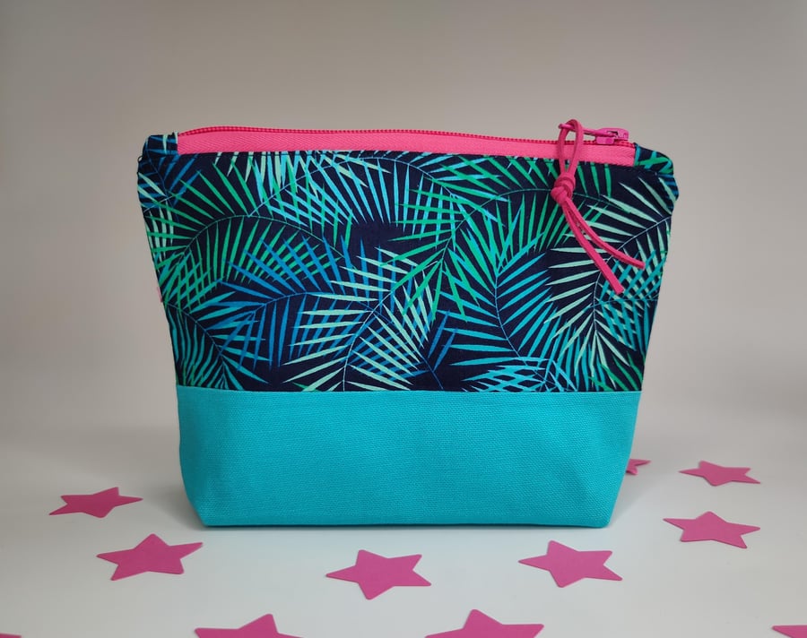 Palm Leaves Zipper Pouch, Pencil Case, Cosmetic Bag .....or more