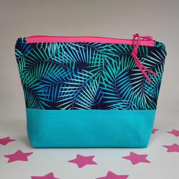 Palm Leaves Zipper Pouch, Pencil Case, Cosmetic Bag .....or more