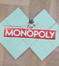 Monopoly Coasters - Upcycled from Real Board
