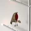 Mr Robin is holding Holly - Hanging Decoration