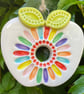 Ceramic apple decoration - Image 2