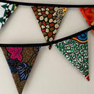 African wax cotton bunting
