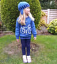 Bike Sweater and Hat Knitting Pattern.  Digital Knitting Pattern - Image 3