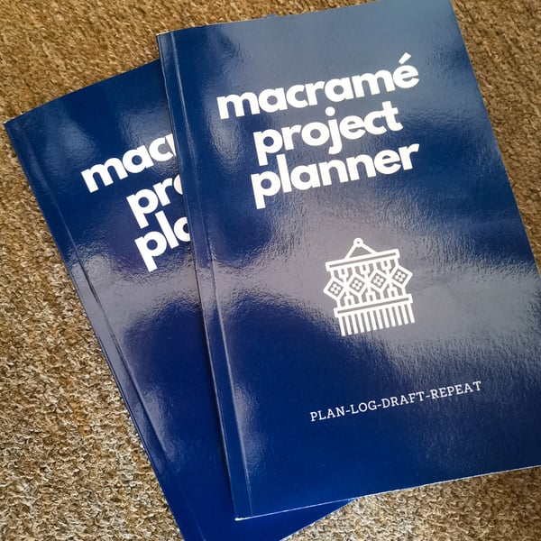 Macramé Project Planner, A5 Journal for Macrame Creators
