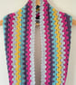 Rainbow Infinity Scarf - Handmade - Crochet - Multicoloured - Gifts for Her - Image 8
