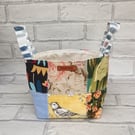 Fabric basket, hamper basket, all hold bag