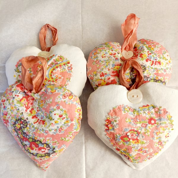 Pink Lavender Hearts Gift Set