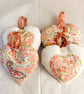 Pink Lavender Hearts Gift Set - Image 1