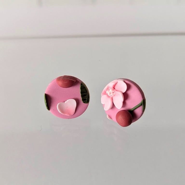 Oh Cherry blossom studs