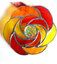Heat Waves Stained Glass Suncatcher 002 - Image 6