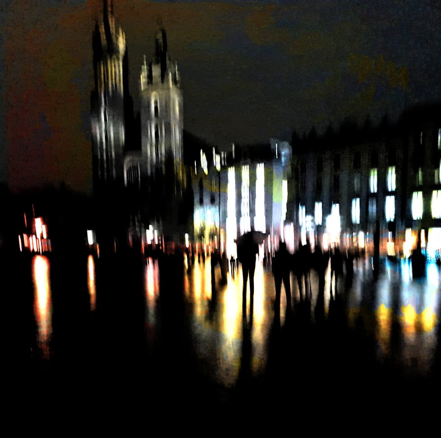 St. Mary's Basilica, Krakow fine art ICM photography