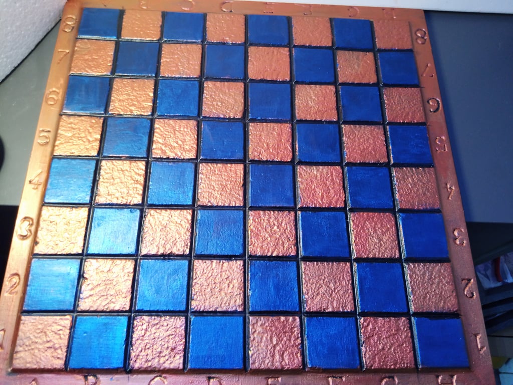  Chessboard, Large Rustic Style,  made to order 