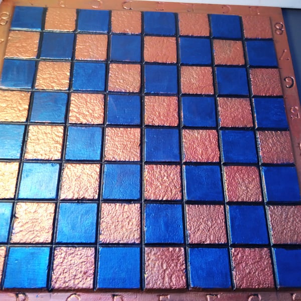  Chessboard, Large Rustic Style,  made to order 