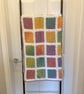 Crocheted Patchwork Granny Squares Baby Blanket - Lap Blanket - Image 5