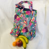Fold Away Shopper Tote Bag & Matching Pouch, Water Resistant Shopping Bag.