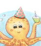 Party Octopus Card - Happy Birthday  - Image 5
