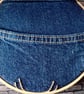 Handmade Denim Pocket Wall Hanging - Small - Image 5