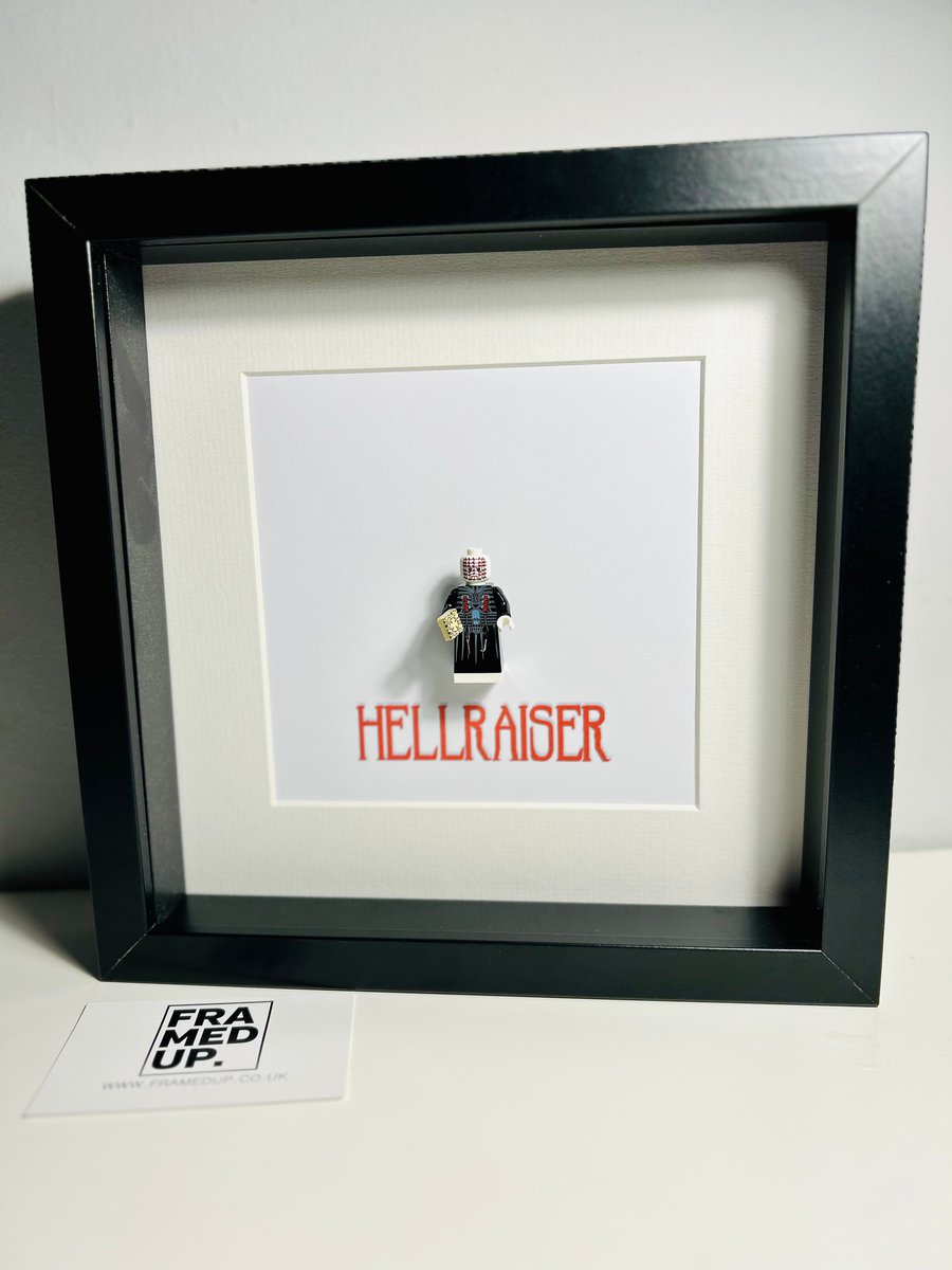 HELLRAISER - HORROR - Framed custom minifigure