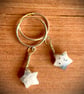 Dentric Opal star drop & solid Sterling Silver earrings  - Image 3