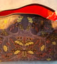 Oak leaves Green man - Medium boxy zipper pouch - Image 6