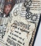 Steampunk mouse with wings greetings card - Image 9