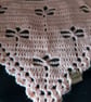 Crochet Dragonfly Bandana - Sparkle Peach - Image 2