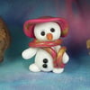 Christmas Special Snowman Gnome 'Tansy' by Ann Galvin