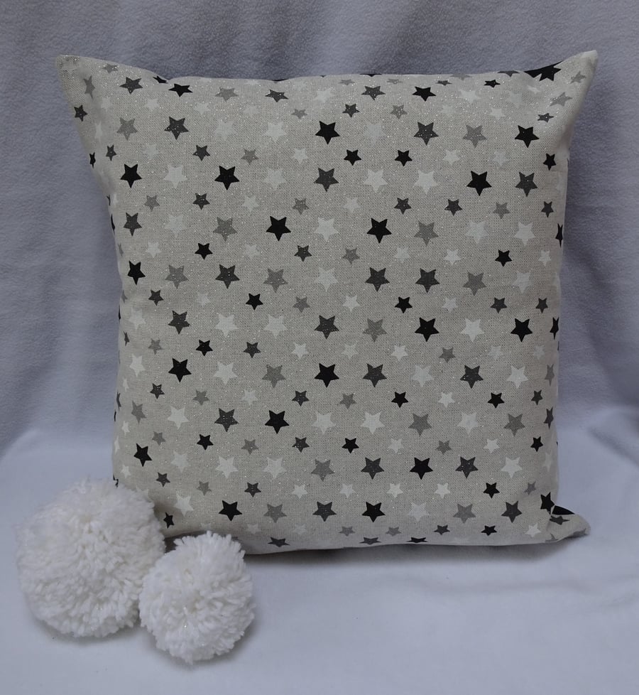 Sparkle Stars Cushion Cover