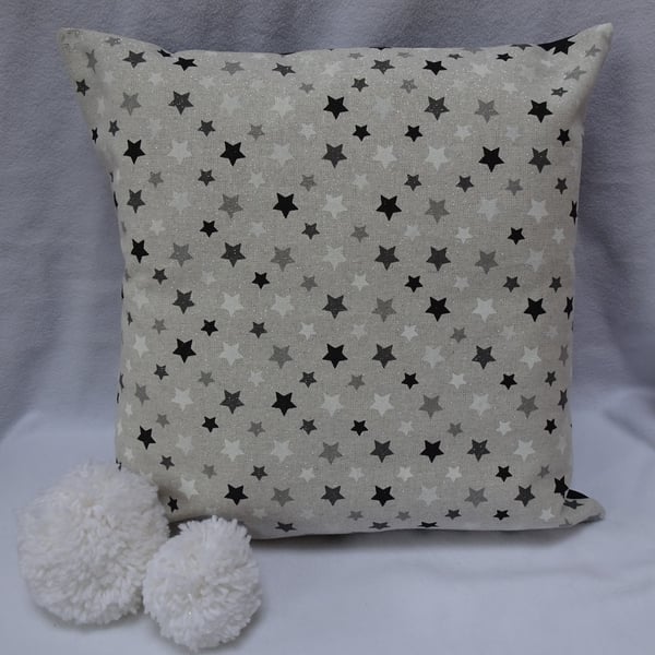 Sparkle Stars Cushion Cover
