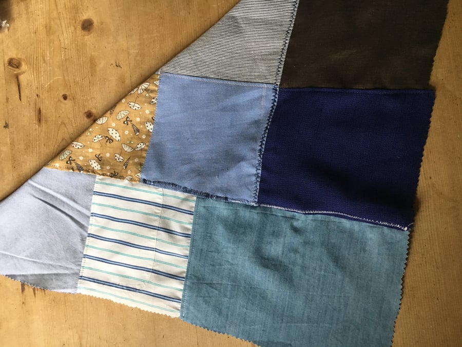 Handmade patchwork unlined bandana (BA2)