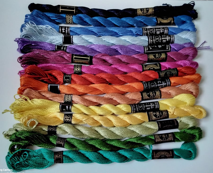 Assorted Pack Emproidery - Tapestry Threads Gauge 05 (Help a Charity)