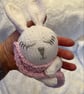 Hand Knitted ‘Snuggle Bunny’ Baby & Toddler Comforter - Image 4