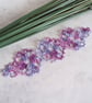 Ethereal Lilac and Purple Lace Bookmark - Image 5